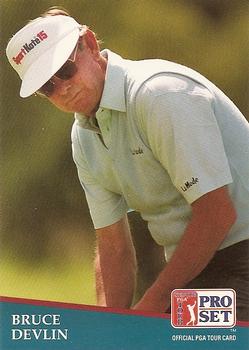 #197 Bruce Devlin - 1991 Pro Set PGA Tour Golf