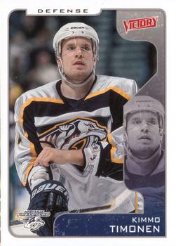 #197 Kimmo Timonen - Nashville Predators - 2001-02 Upper Deck Victory Hockey