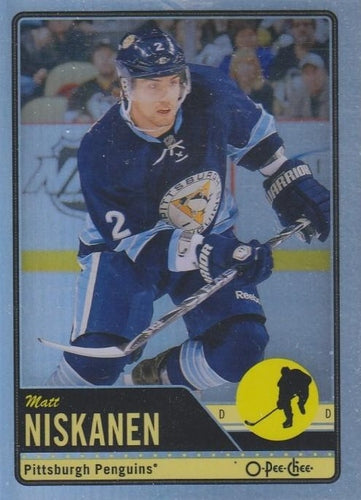 #197 Matt Niskanen - Pittsburgh Penguins - 2012-13 O-Pee-Chee - Rainbow Hockey