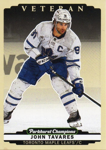 #197 John Tavares - Toronto Maple Leafs - 2022-23 Parkhurst Champions Hockey