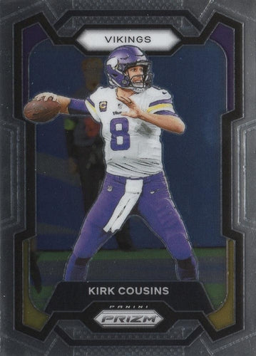 #197 Kirk Cousins - Minnesota Vikings - 2023 Panini Prizm Football