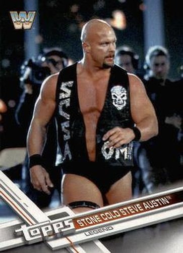 #197 Stone Cold Steve Austin - 2017 Topps WWE Then Now Forever Wrestling