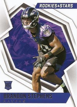 #197 Brandon Stephens - Baltimore Ravens - 2021 Panini Rookies & Stars Football