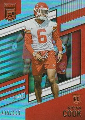 #197 Bryan Cook - Kansas City Chiefs - 2022 Donruss Elite Football
