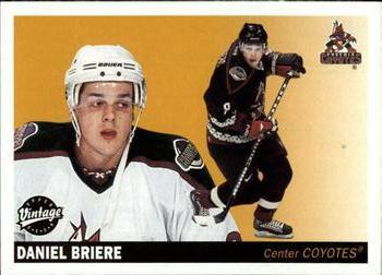 #197 Daniel Briere - Phoenix Coyotes - 2002-03 Upper Deck Vintage Hockey