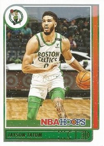 #197 Jayson Tatum - Boston Celtics - 2021-22 Hoops Winter Basketball