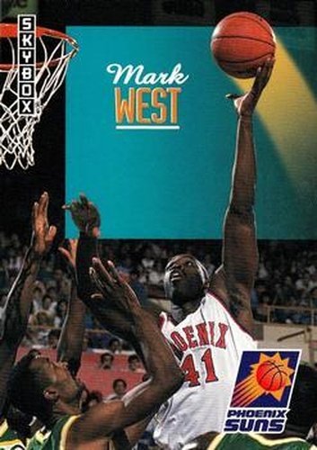 #197 Mark West - Phoenix Suns - 1992-93 SkyBox Basketball
