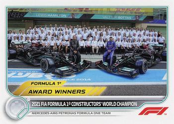 #197 Mercedes-AMG Petronas Formula One Team - Mercedes-AMG Petronas Formula One Team - 2022 Topps Formula 1 Racing