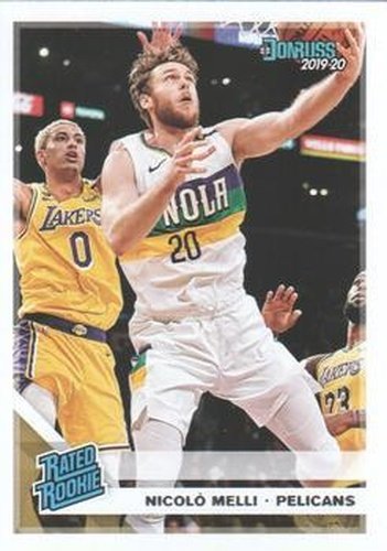 #197 Nicolo Melli - New Orleans Pelicans - 2019-20 Panini Chronicles Basketball