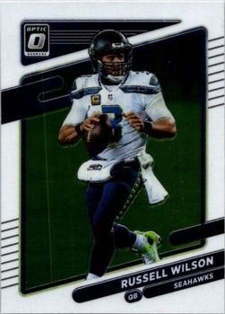 #197 Russell Wilson - Seattle Seahawks - 2021 Donruss Optic Football
