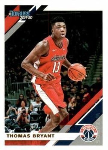 #197 Thomas Bryant - Washington Wizards - 2019-20 Donruss Basketball