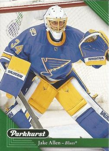 #197 Jake Allen - St. Louis Blues - 2017-18 Parkhurst Hockey