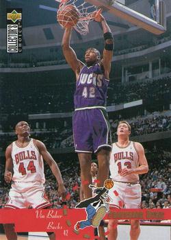 #197 Vin Baker - Milwaukee Bucks - 1995-96 Collector's Choice Basketball