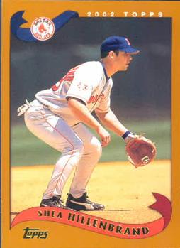 #197 Shea Hillenbrand - Boston Red Sox - 2002 Topps Baseball