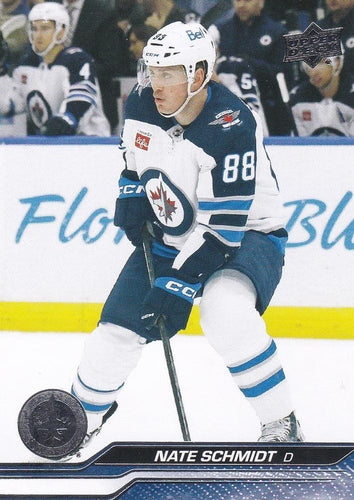 #197 Nate Schmidt - Winnipeg Jets - 2023-24 Upper Deck Hockey