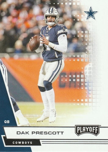 #197 Dak Prescott - Dallas Cowboys - 2020 Panini Playoff Football