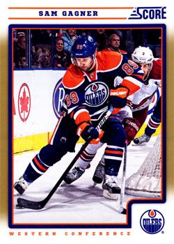 #197 Sam Gagner - Edmonton Oilers - 2012-13 Score - Gold Rush Hockey