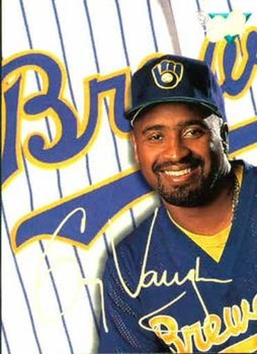 #197 Greg Vaughn - Milwaukee Brewers - 1993 Studio Baseball