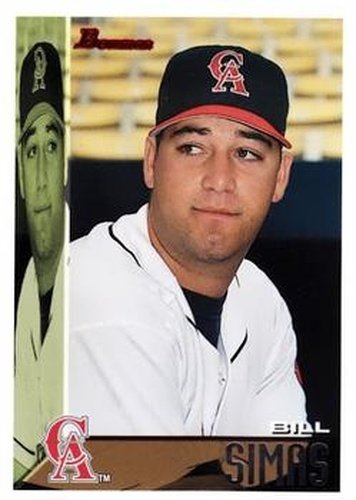 #197 Bill Simas - California Angels - 1995 Bowman Baseball