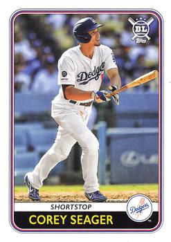 #198 Corey Seager - Los Angeles Dodgers - 2020 Topps Big League Baseball