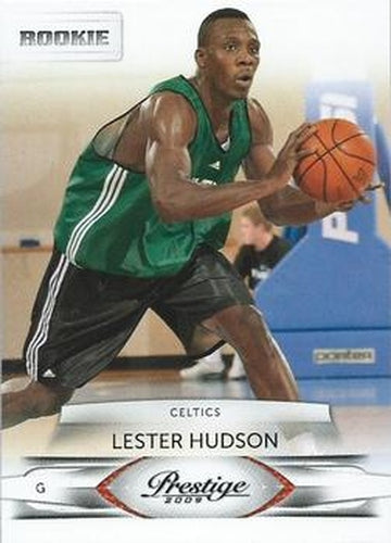 #198 Lester Hudson - Boston Celtics - 2009-10 Panini Prestige Basketball