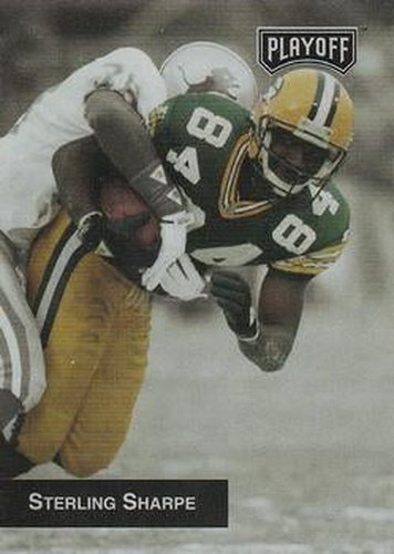 #198 Sterling Sharpe - Green Bay Packers - 1993 Playoff Football