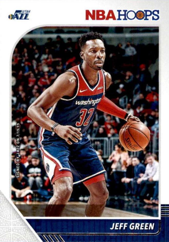 #198 Jeff Green - Utah Jazz - 2019-20 Hoops Basketball