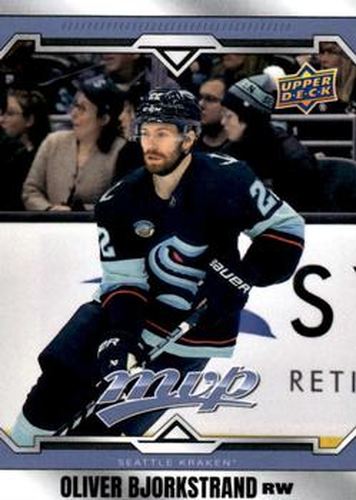 #198 Oliver Bjorkstrand - Seattle Kraken - 2024-25 Upper Deck MVP Hockey