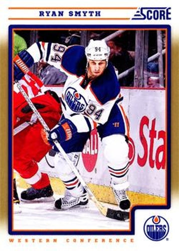 #198 Ryan Smyth - Edmonton Oilers - 2012-13 Score - Gold Rush Hockey