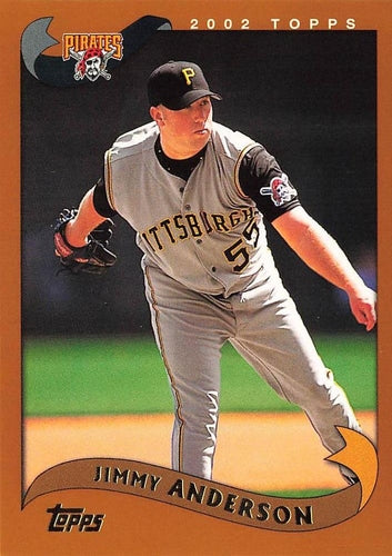 #198 Jimmy Anderson - Pittsburgh Pirates - 2002 Topps Baseball