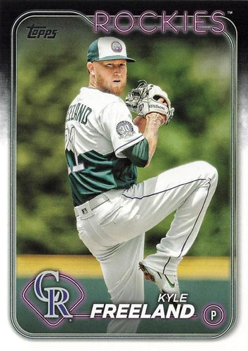 #198 Kyle Freeland - Colorado Rockies - 2024 Topps Baseball