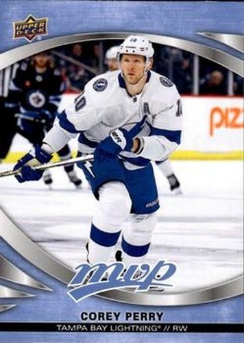 #198 Corey Perry - Tampa Bay Lightning - 2023-24 Upper Deck MVP Hockey