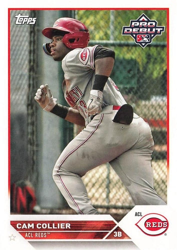 #PD-198 Cam Collier - ACL Reds - 2023 Topps Pro Debut Baseball