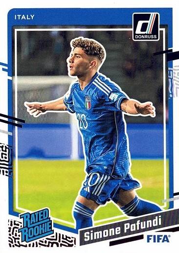 #198 Simone Pafundi - Italy - 2023-24 Donruss Soccer