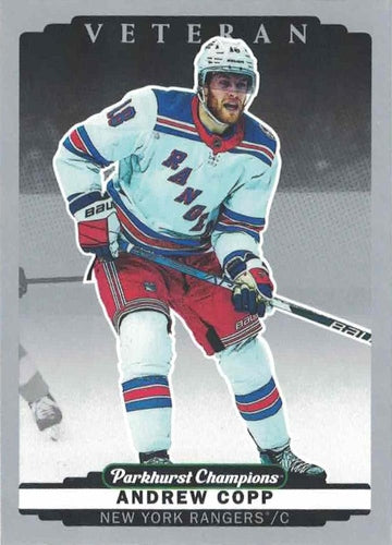 #198 Andrew Copp - New York Rangers - 2022-23 Parkhurst Champions - Silver Hockey