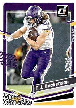 #198 T.J. Hockenson - Minnesota Vikings - 2023 Donruss Football