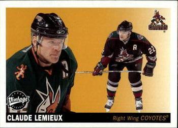 #198 Claude Lemieux - Phoenix Coyotes - 2002-03 Upper Deck Vintage Hockey