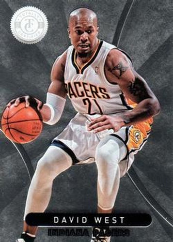 #198 David West - Indiana Pacers - 2012-13 Panini Totally Certified Basketball