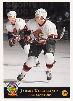 #198 Jarmo Kekalainen - P.E.I. Senators Prince Edward Island Senators - 1994 Classic Pro Hockey Prospects Hockey