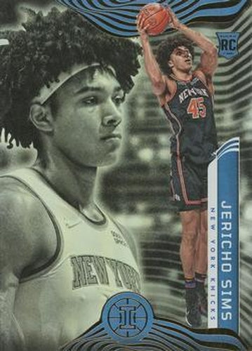 #198 Jericho Sims - New York Knicks - 2021-22 Panini Illusions Basketball