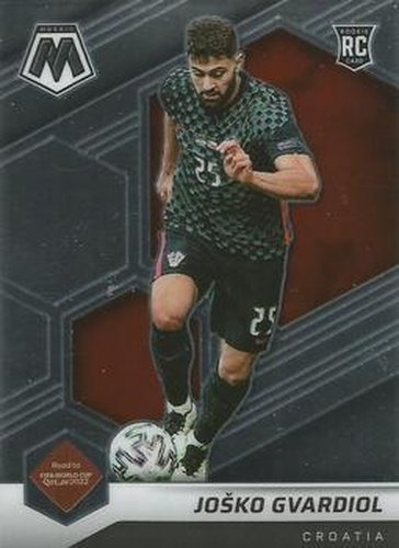 #198 Josko Gvardiol - Croatia - 2021-22 Panini Mosaic Road to FIFA World Cup Soccer