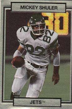 #198 Mickey Shuler - New York Jets - 1990 Action Packed Football