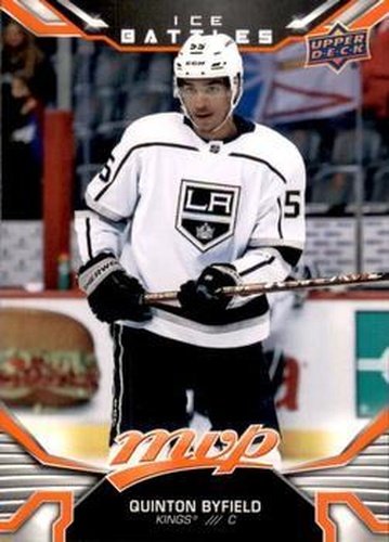 #198 Quinton Byfield - Los Angeles Kings - 2022-23 Upper Deck MVP - Ice Battles Hockey