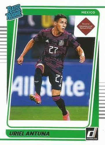 #198 Uriel Antuna - Mexico - 2021-22 Donruss Road to FIFA World Cup Qatar 2022 Soccer