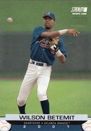 #198 Wilson Betemit - Atlanta Braves - 2001 Stadium Club Baseball