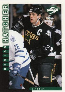 #198 Derian Hatcher - Dallas Stars - 1997-98 Score Hockey