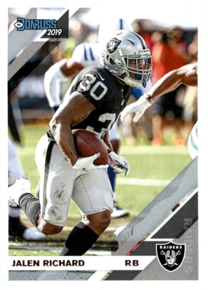 #198 Jalen Richard - Oakland Raiders - 2019 Donruss Football