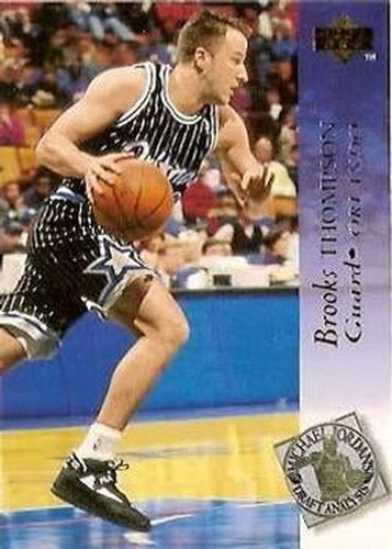 #198 Brooks Thompson - Orlando Magic - 1994-95 Upper Deck Basketball