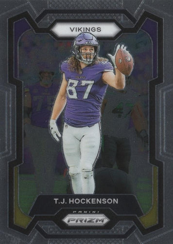 #198 T.J. Hockenson - Minnesota Vikings - 2023 Panini Prizm Football