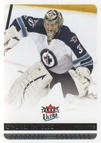 #198 Ondrej Pavelec - Winnipeg Jets - 2014-15 Ultra Hockey